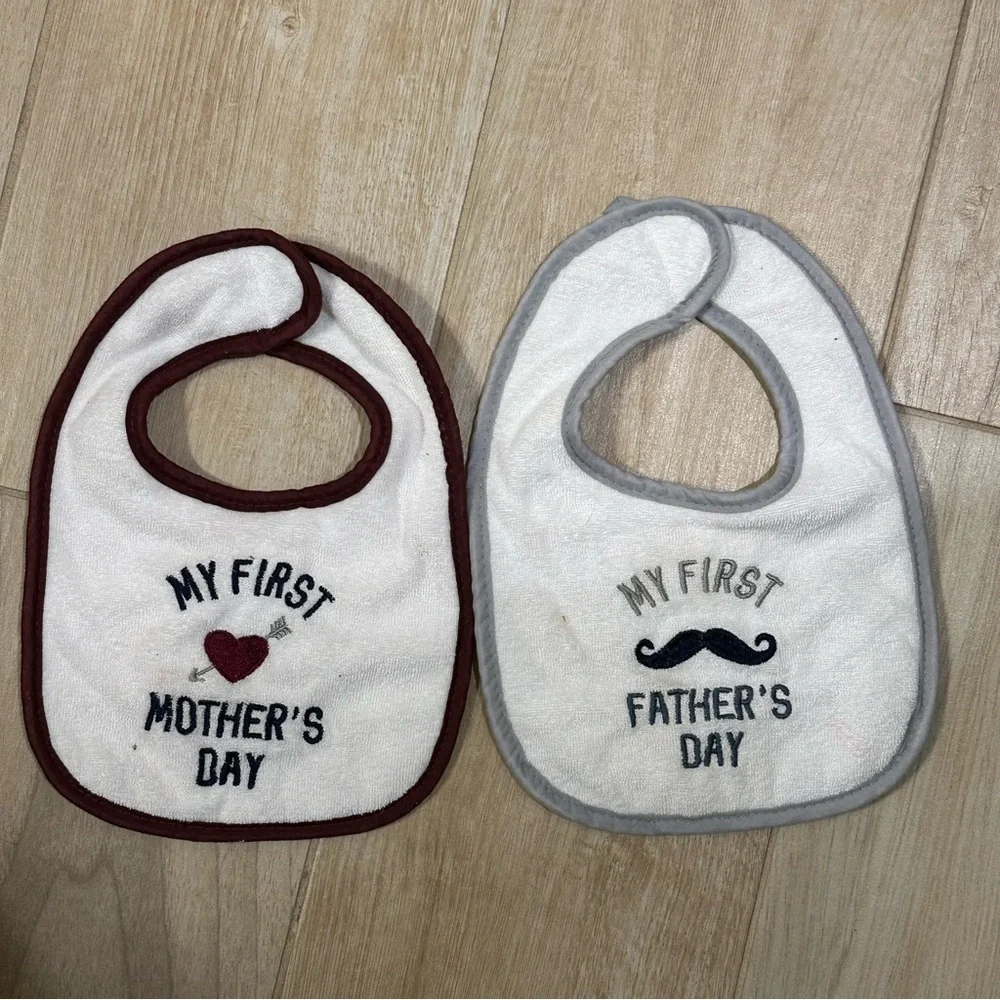 Set of 11 Holiday Baby Bibs